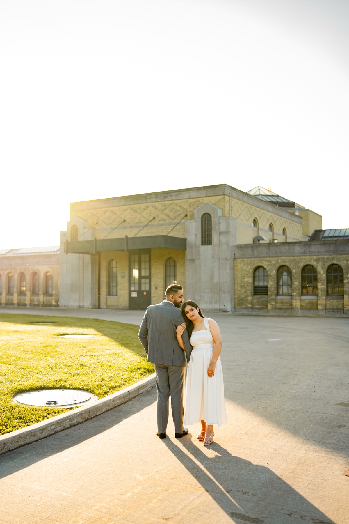 Golden hour portraits on the Scarborough bluffs